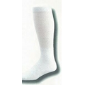 White Cushioned Sanitary Tube Baseball Socks (13-15 X-Large)